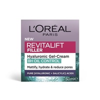 L'Oreal Revitalift Filler Oil Control Gel Cream 50ml
