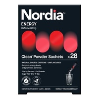 Nordia Energy Unflavoured Powder 28 Sachets