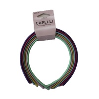 Capelli Kids Alice Bands Bright 6pk