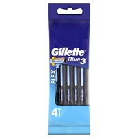 Gillette Blue III Disposables 4pk