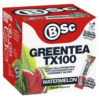 BSc Green Tea TX100 Watermelon 60 x 3g Serve NEW