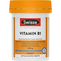 Swisse Ultiboost Vitamin B1 250mg 60 Tablets