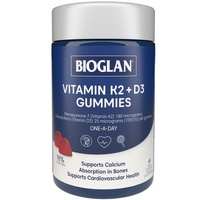 Bioglan Vitamin K2 + D3 Gummies 65 Pack