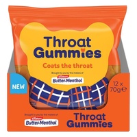 Nestle Buttermenthol Throat Gummies 70g