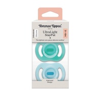 Tommee Tippee Ultralight Soother Day 0-6 Months 2 Pack