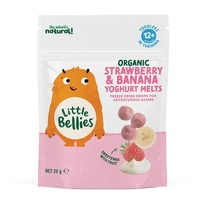 Little Bellies Organic Strawberry & Banana Yoghurt Melts