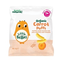 Little Bellies Organic Carrot Puffs 12g