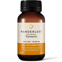 Wanderlust High Strength Turmeric 100 Capsules
