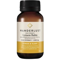 Wanderlust High Strength Lemon Balm 90 Capsules