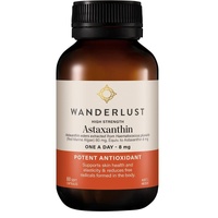 Wanderlust High Strength Astaxanthin 60 Capsules