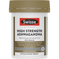 Swisse Ultiboost High Strength Ashwagandha 60 Tablets