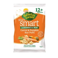 Raffetys Garden Smart Puffs Carrot and Pumpkin 12g