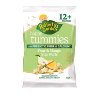 Raffetys Garden Tummy Puffs Pear and Mango 12g
