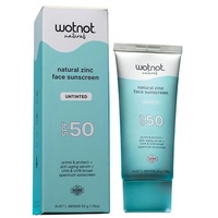 WotNot Natural Zinc Face Sunscreen SPF50