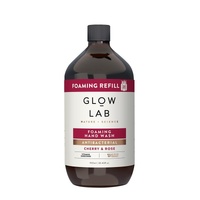 Glow Lab Antibacterial Foaming Cherry & Rose Hand Wash Refill 900ml