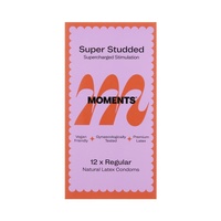 Moments Super Studded Condom 12 Pack