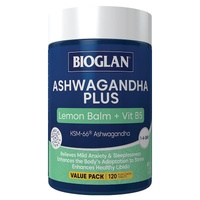 Bioglan Ashwagandha Plus 120 Tablets