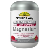 Natures Way Adult Vita Gummies High Strength Magnesium 120 Gummies
