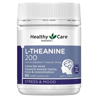 Healthy Care L-Theanine 200 60 Capsules