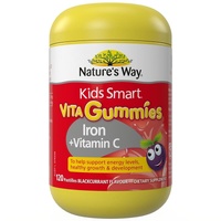 Nature's Way Kids Smart Vita Gummies Iron + Vitamin C 120 Pastilles