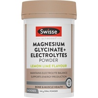 Swisse Ultiboost Magnesium Glycinate + Electrolytes Powder 144g