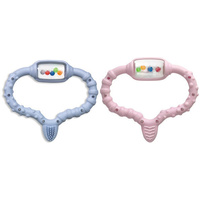 CURAPROX CURABaby Teething Ring Baby Toothbrush Rattle Teether