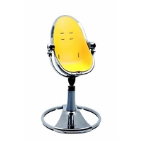 Bloom Fresco Chrome Highchair - Newborn Lounger, Junior Chair, High Chair 3 in 1