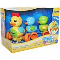 Tomy Pre-School Toys Quack Along Ducks Children learn hand eye coordination