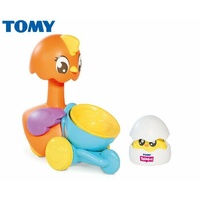 TOMY Toomies: Pop & Hatch Crawling Toy For Babies 9m+ Push and Go Toy