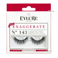 Eylure Exaggerate No. 143 luxuriant double layered wispy lash full textured