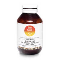 Emu Spirit Omega 369 Oil Of Emu 750mg 120 Capsules Relief Inflammation