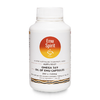 Emu Spirit Omega 369 Oil Of Emu 750mg 252 Capsules Relief Inflammation