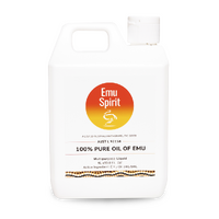 Emu Spirit Oil of Emu 1L 100% Pure Emu Oil Anti-Inflammatory Properties