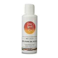 Emu Spirit Oil of Emu 125ml 100% Pure Emu Oil Anti-Inflammatory Properties