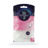 Footcare Gel Ball of Foot Cushions Twin