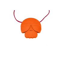 Jellystone New Skull Pendant Silicone Jewellery Non-Toxic for Juniors