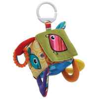 Tomy Lamaze Peek A Boo Surprise Cube Baby Toddler Toy Rattle Stroller Toy