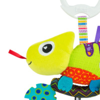 Tomy Lamaze Chroma Chameleon Baby Toddler Squeaking Toy Bright Colour Birth +