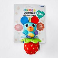 Tomy Lamaze Little Grip Rattle  Mouse Baby Toddler Soft Toy Teether Rattle