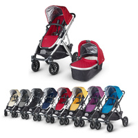 UPPAbaby VISTA 2015 Baby Pram - With Bassinet - 8 Optional Colour