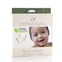 Nature's Child - Certified Organic Face Wipes ? 2 pack