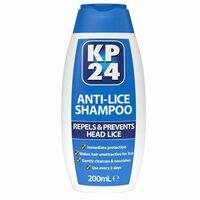 KP24 Anti-Lice Prevention Shampoo 200ml Repels & Prevents Head Lice