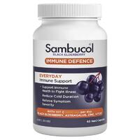 Sambucol Immune Everyday 60 Capsules Reduce Cold Symptoms Severity