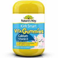 Nature's Way Kids Smart Vita Gummies Calcium + Vitamin D 120s Healthy Bones