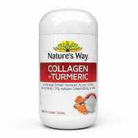Nature's Way Collagen + Turmeric Tab 60s Support Joint Function and Muscles