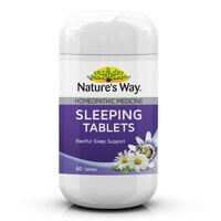 Nature's Way Sleeping Tablets 60 Tablets Homeopathic Medicine Restful Refresh