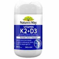 Nature's Way Vitamin K2+D3 Capsules 30s