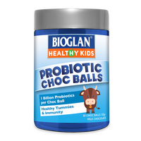 Bioglan Healthy Kids Probiotic Choc Balls 50pcs Milk Choc Healthy Digestive
