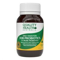 Quality Health Daily Digestion 30B Probiotics 30 Capsules Bloating Gut Flora