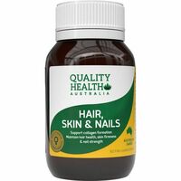 Quality Health Hair Skin & Nails 60 Tablets Support Collagen Formation